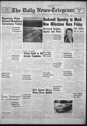 The Daily News-Telegram (Sulphur Springs, Tex.), Vol. 55, No. 217, Ed. 1 Sunday, September 13, 1953