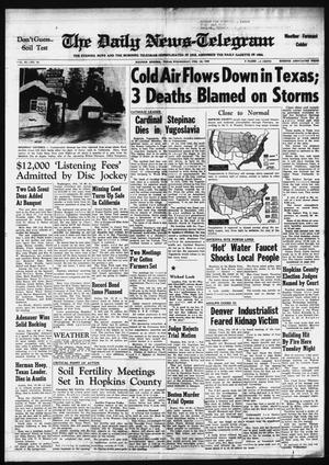 The Daily News-Telegram (Sulphur Springs, Tex.), Vol. 82, No. 34, Ed. 1 Wednesday, February 10, 1960