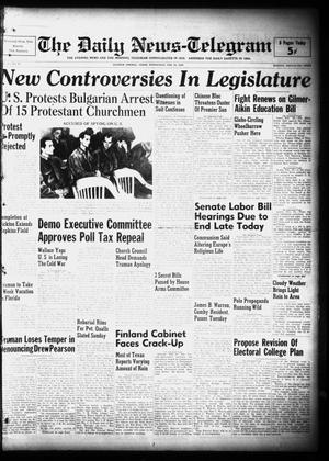 The Daily News-Telegram (Sulphur Springs, Tex.), Vol. 51, No. 46, Ed. 1 Wednesday, February 23, 1949
