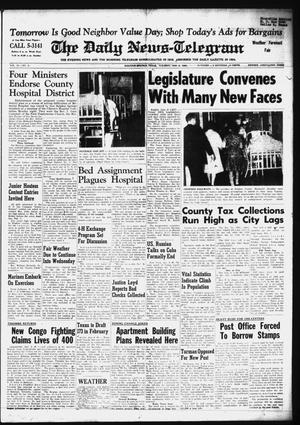 The Daily News-Telegram (Sulphur Springs, Tex.), Vol. 85, No. 6, Ed. 1 Tuesday, January 8, 1963