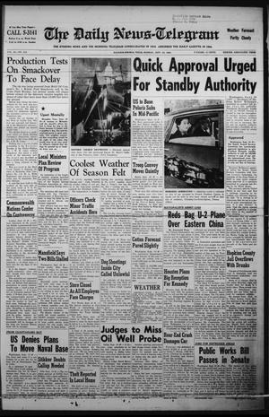 The Daily News-Telegram (Sulphur Springs, Tex.), Vol. 84, No. 214, Ed. 1 Monday, September 10, 1962