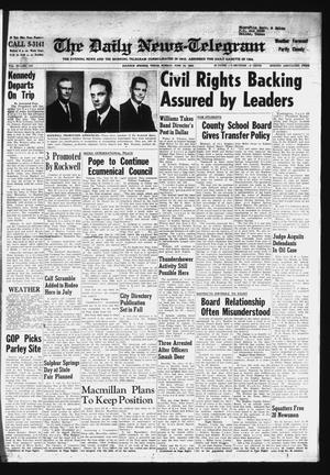 The Daily News-Telegram (Sulphur Springs, Tex.), Vol. 85, No. 147, Ed. 1 Sunday, June 23, 1963