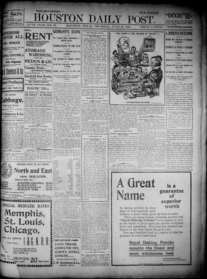 The Houston Daily Post (Houston, Tex.), Vol. XVth Year, No. 79, Ed. 1, Thursday, June 22, 1899