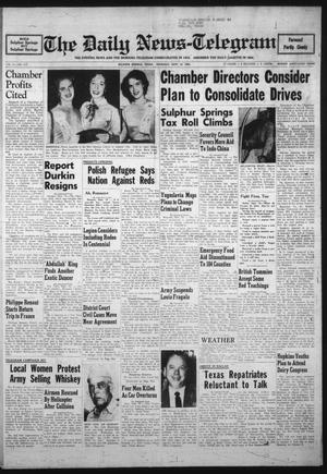 The Daily News-Telegram (Sulphur Springs, Tex.), Vol. 55, No. 215, Ed. 1 Thursday, September 10, 1953
