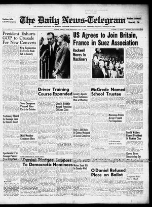 The Daily News-Telegram (Sulphur Springs, Tex.), Vol. 58, No. 218, Ed. 1 Wednesday, September 12, 1956