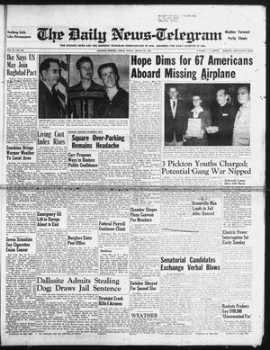 Primary view of object titled 'The Daily News-Telegram (Sulphur Springs, Tex.), Vol. 59, No. 69, Ed. 1 Friday, March 22, 1957'.