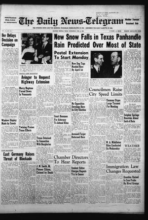 The Daily News-Telegram (Sulphur Springs, Tex.), Vol. 58, No. 33, Ed. 1 Wednesday, February 8, 1956