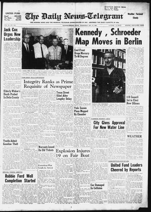 The Daily News-Telegram (Sulphur Springs, Tex.), Vol. 84, No. 246, Ed. 1 Wednesday, October 17, 1962