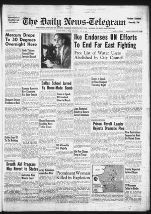 The Daily News-Telegram (Sulphur Springs, Tex.), Vol. 57, No. 15, Ed. 1 Wednesday, January 19, 1955