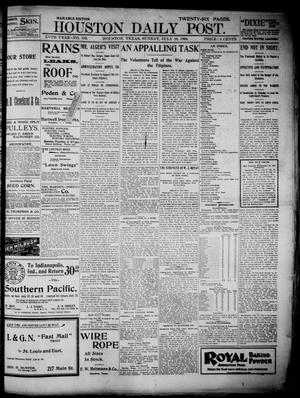 The Houston Daily Post (Houston, Tex.), Vol. XVTH YEAR, No. 103, Ed. 1, Sunday, July 16, 1899