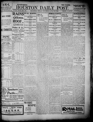 The Houston Daily Post (Houston, Tex.), Vol. XVTH YEAR, No. 107, Ed. 1, Thursday, July 20, 1899