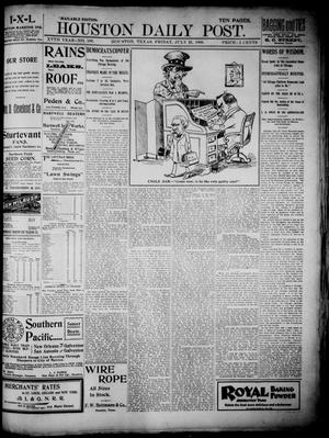 The Houston Daily Post (Houston, Tex.), Vol. XVTH YEAR, No. 108, Ed. 1, Friday, July 21, 1899