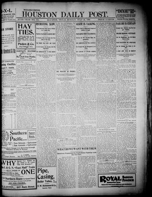 The Houston Daily Post (Houston, Tex.), Vol. XVTH YEAR, No. 111, Ed. 1, Monday, July 24, 1899
