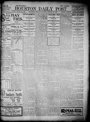 The Houston Daily Post (Houston, Tex.), Vol. XVTH YEAR, No. 133, Ed. 1, Tuesday, August 15, 1899