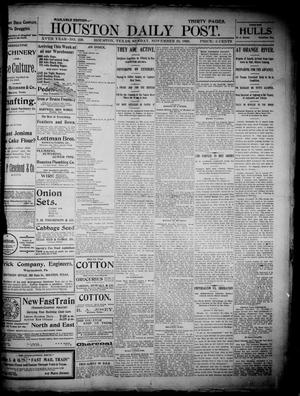 The Houston Daily Post (Houston, Tex.), Vol. XVTH YEAR, No. 229, Ed. 1, Sunday, November 19, 1899