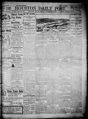 The Houston Daily Post (Houston, Tex.), Vol. XVTH YEAR, No. 269, Ed. 1, Friday, December 29, 1899