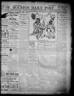 The Houston Daily Post (Houston, Tex.), Vol. XVth Year, No. 275, Ed. 1, Thursday, January 4, 1900
