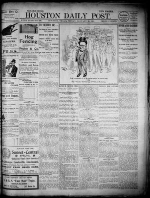The Houston Daily Post (Houston, Tex.), Vol. XVth Year, No. 290, Ed. 1, Friday, January 19, 1900