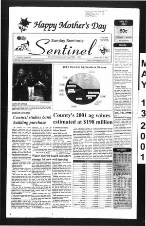 Seminole Sentinel (Seminole, Tex.), Vol. 94, No. 60, Ed. 1 Sunday, May 13, 2001