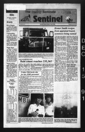 The Seminole Sentinel (Seminole, Tex.), Vol. 85, No. 14, Ed. 1 Sunday, December 15, 1991