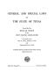 Thumbnail image of item number 1 in: 'General and Special Laws of The State of Texas Passed By The Regular Session of the Fifty-Second Legislature'.