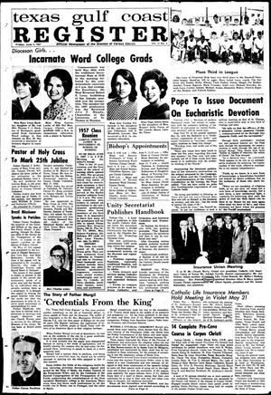Texas Gulf Coast Register (Corpus Christi, Tex.), Vol. 2, No. 6, Ed. 1 Friday, June 2, 1967