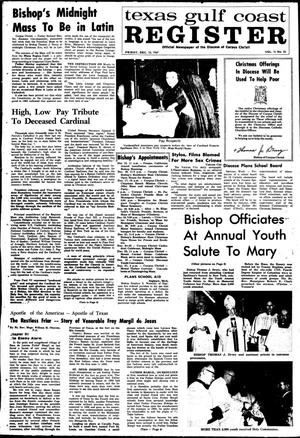 Texas Gulf Coast Register (Corpus Christi, Tex.), Vol. 2, No. 33, Ed. 1 Friday, December 15, 1967
