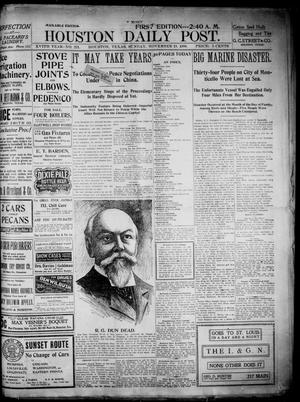 The Houston Daily Post (Houston, Tex.), Vol. XVIth Year, No. 221, Ed. 1, Sunday, November 11, 1900