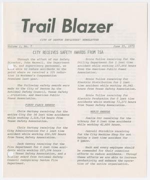 Trail Blazer, Volume 1, Number 7, June 25, 1979
