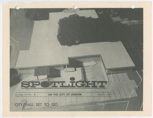 Primary view of object titled 'Spotlight, Volume 10, Number 3, April 1967'.