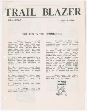 Trail Blazer, Volume 2, Number 7, July 23, 1980