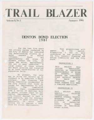 Trail Blazer, Volume 3, Number 1, January 1981