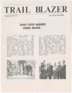 Primary view of object titled 'Trail Blazer, Volume 2, Number 11, November 26, 1980'.