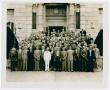 Photograph: [Photograph of Group of Men Outside Dallas Post Office]