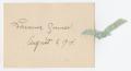 Text: [Name-card: Lorraine Conner, August 6, 1914]
