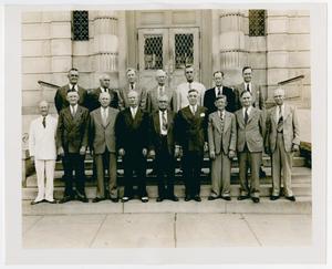 [Photograph of Group of Men at Dallas Post Office]