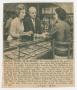 Thumbnail image of item number 1 in: '[Newspaper Clipping: Shaw's Queen of Diamonds]'.