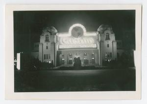 [Photograph of Pan-American Casino at Texas Fair At Night]