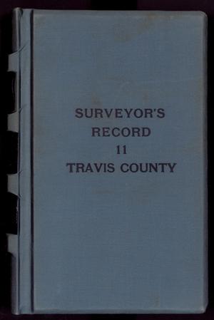Primary view of object titled 'Travis County Survey Records: Surveyor's Record 11'.