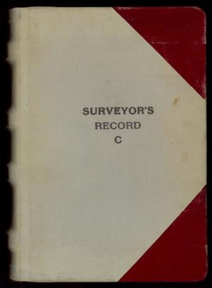 Primary view of object titled 'Travis County Survey Records: Surveyor's Record C'.