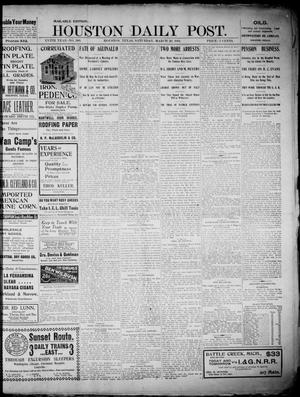 The Houston Daily Post (Houston, Tex.), Vol. XVIth YEAR, No. 360, Ed. 1, Saturday, March 30, 1901