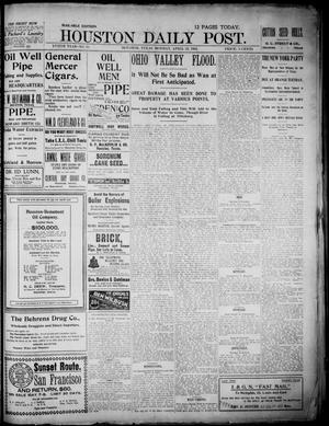 The Houston Daily Post (Houston, Tex.), Vol. XVIIth YEAR, No. 18, Ed. 1, Monday, April 22, 1901