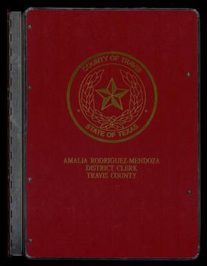 Primary view of object titled 'Travis County Naturalization Records: Declaration Minutes A, pages 1-208'.