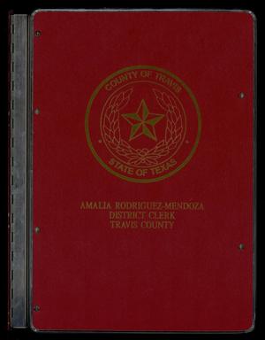 Primary view of object titled 'Travis County Naturalization Records: Declaration Minutes A, pages 209-466'.