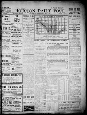 Primary view of object titled 'The Houston Daily Post (Houston, Tex.), Vol. XVIIth YEAR, No. 34, Ed. 1, Wednesday, May 8, 1901'.