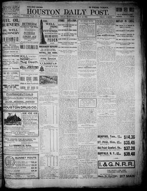 The Houston Daily Post (Houston, Tex.), Vol. XVIIth YEAR, No. 48, Ed. 1, Wednesday, May 22, 1901