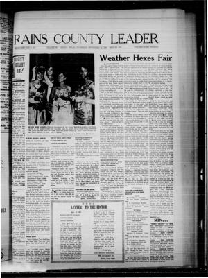 Rains County Leader (Emory, Tex.), Vol. 79, No. 16, Ed. 1 Thursday, September 22, 1966