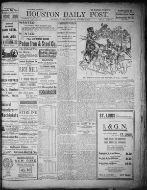 The Houston Daily Post (Houston, Tex.), Vol. XVIIIth Year, No. 180, Ed. 1, Wednesday, October 1, 1902