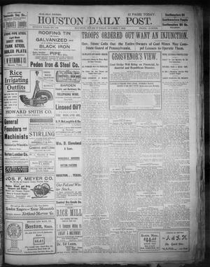 The Houston Daily Post (Houston, Tex.), Vol. XVIIIth Year, No. 186, Ed. 1, Tuesday, October 7, 1902