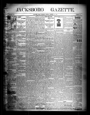Jacksboro Gazette. (Jacksboro, Tex.), Vol. 18, No. 29, Ed. 1 Thursday, December 16, 1897